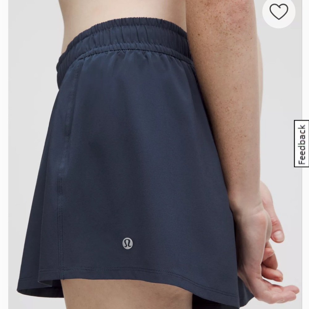 Lululemon Athletica Dark Blue Running Shorts